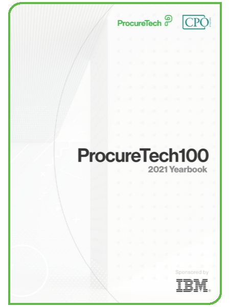 ProcureTech100 2021 Yearbook Cover